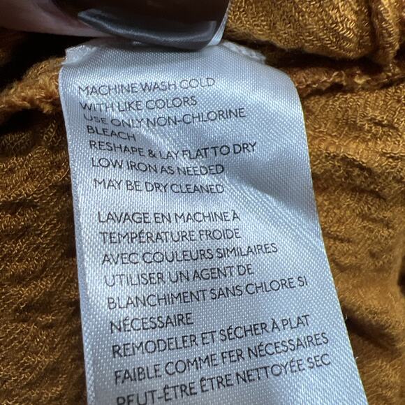 Free People We The Free Solid Hidden Valley Slouchy Oversized Button Down Size L - Picture 9 of 11